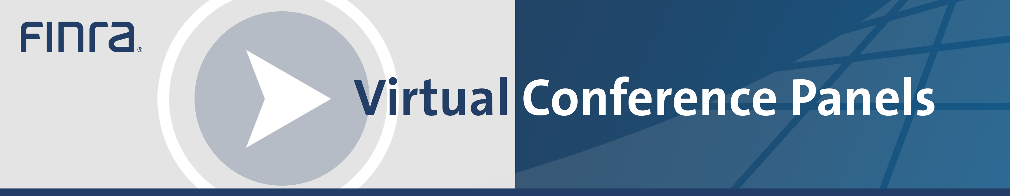 FINRA Virtual Conference Panels
