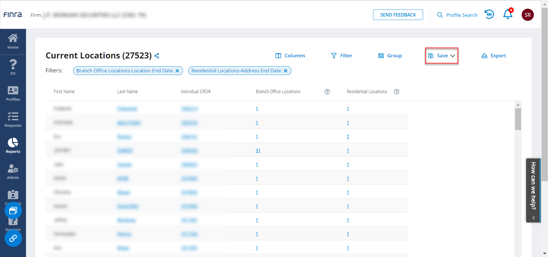 Share FINRA Gateway Custom Reports - 4